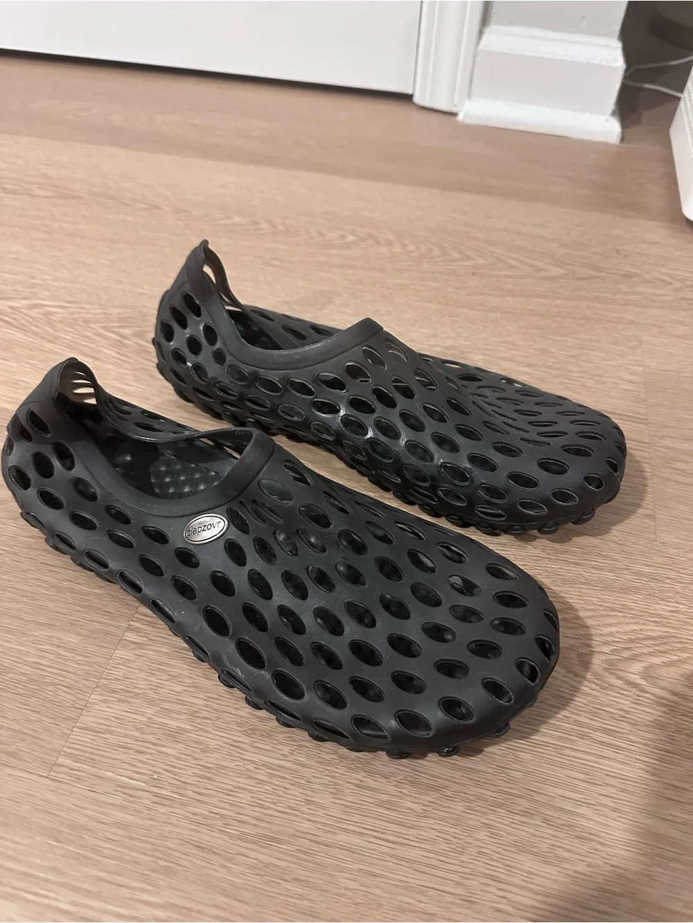 NWOT Men's Gray Ventilated Boat Shoes - Lightweight Water-Friendly Slip-Ons